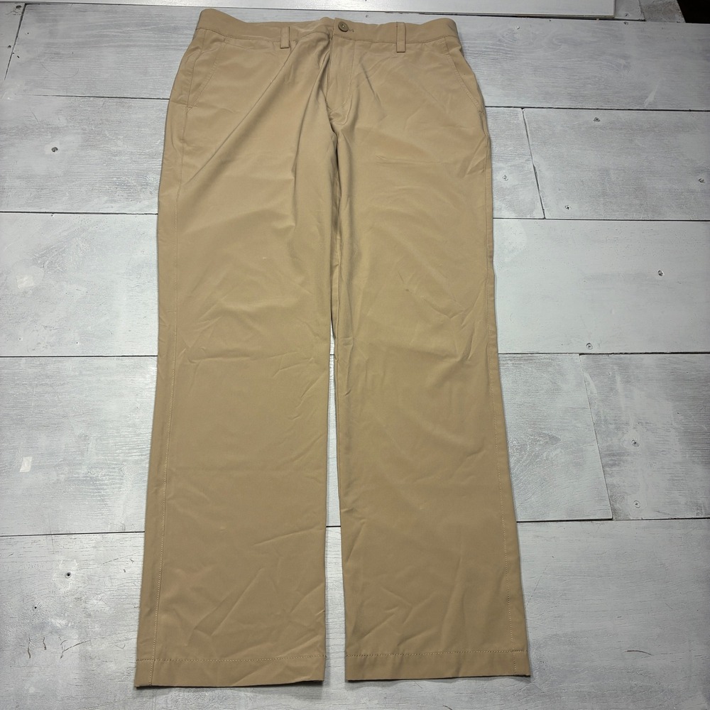 Vineyard Vines Breaker Pant Mens 34x30 Khaki Tan Performance OTG